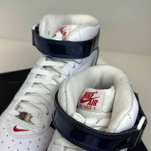 NIKE Air Force 1 MID QS men’s high to sneakers / size 12 - Picture 5 of 13